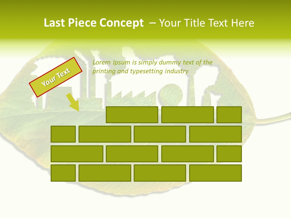 Dry Tree Waste PowerPoint Template
