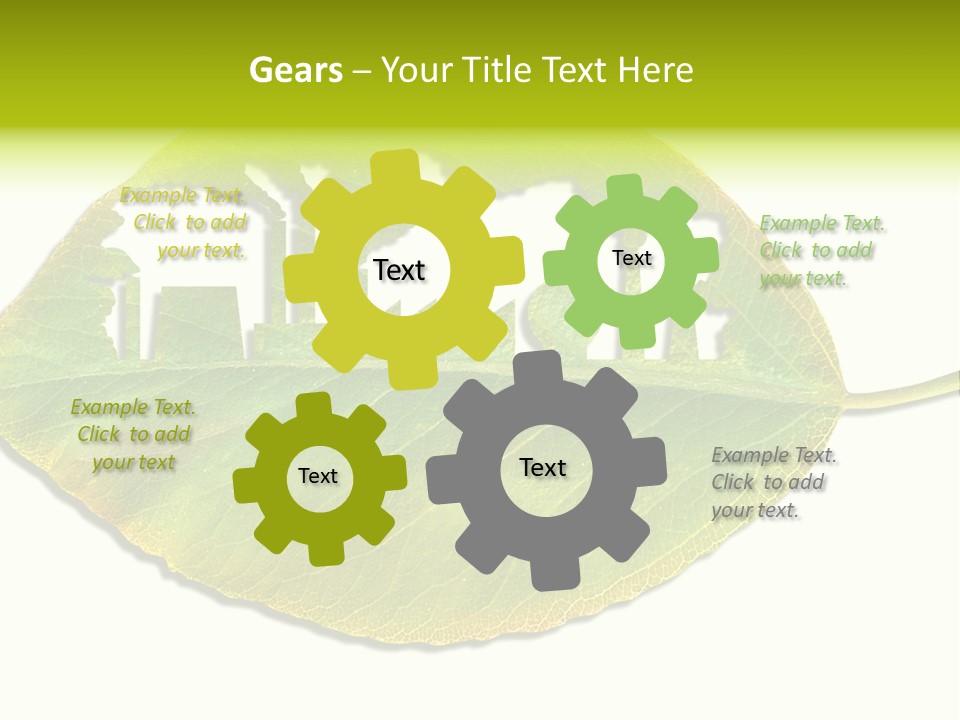 Dry Tree Waste PowerPoint Template