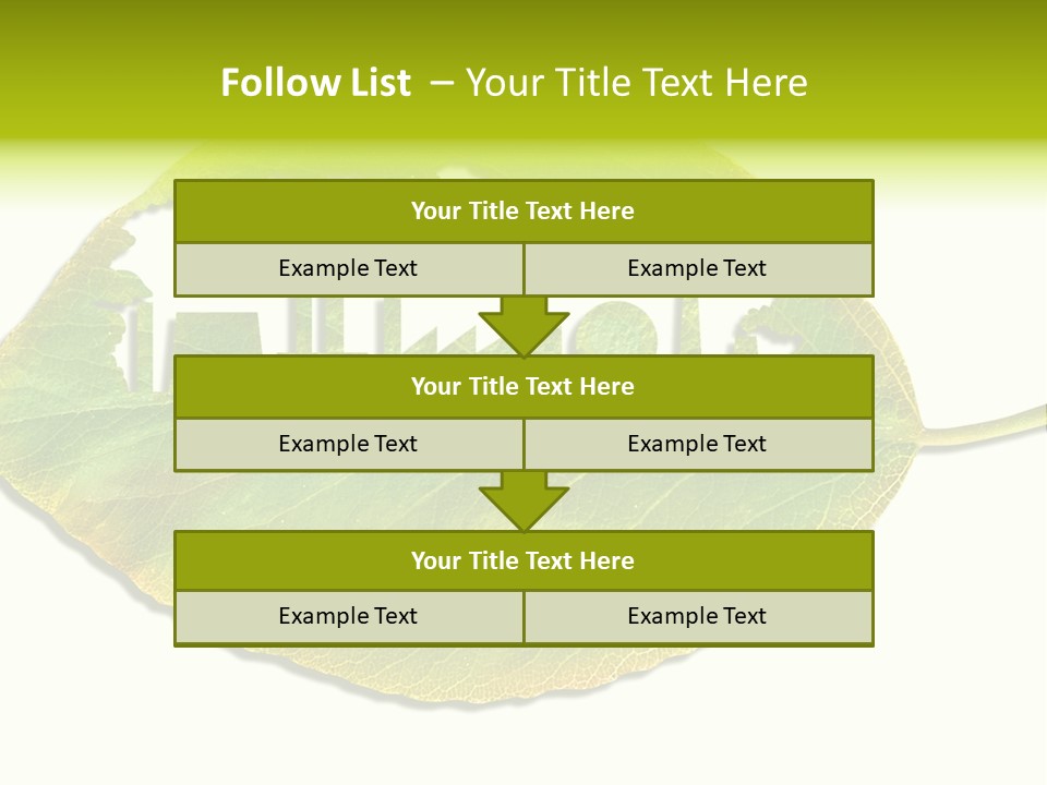 Dry Tree Waste PowerPoint Template