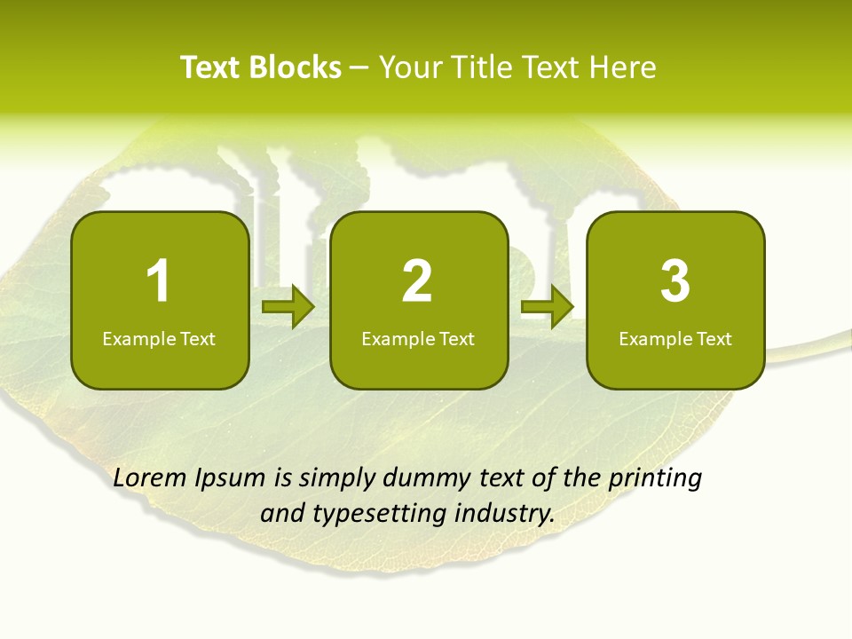 Dry Tree Waste PowerPoint Template