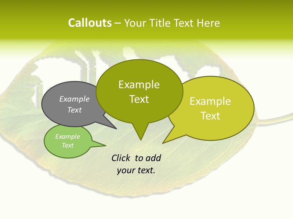 Dry Tree Waste PowerPoint Template