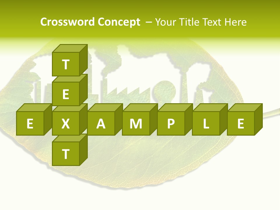 Dry Tree Waste PowerPoint Template