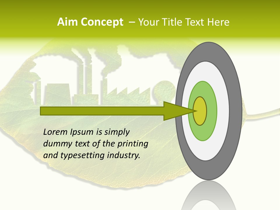Dry Tree Waste PowerPoint Template