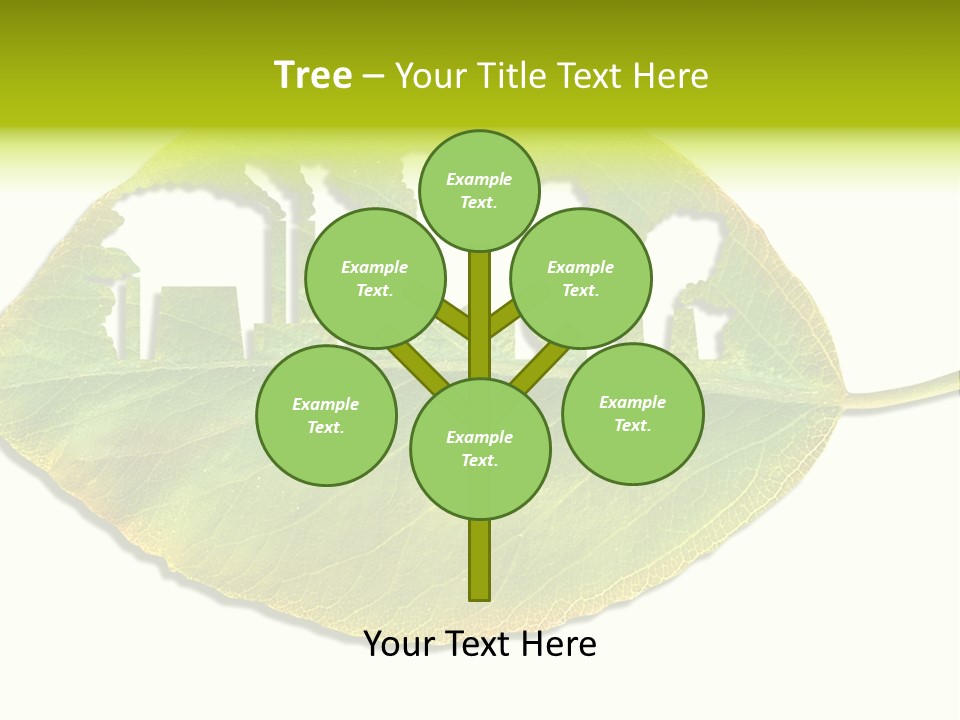 Dry Tree Waste PowerPoint Template