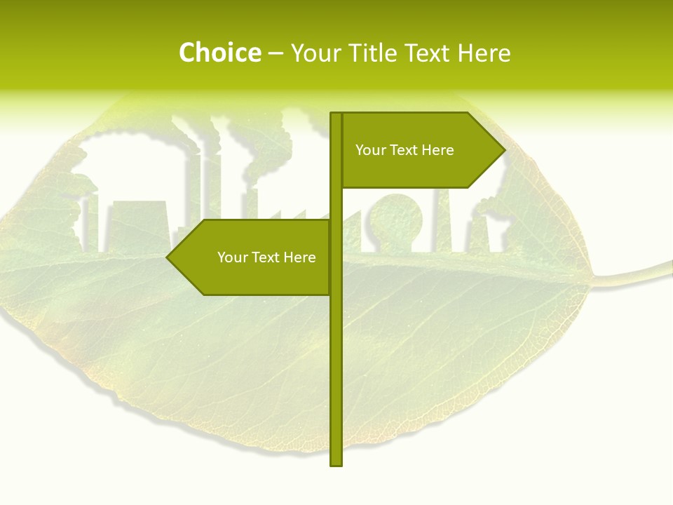Dry Tree Waste PowerPoint Template