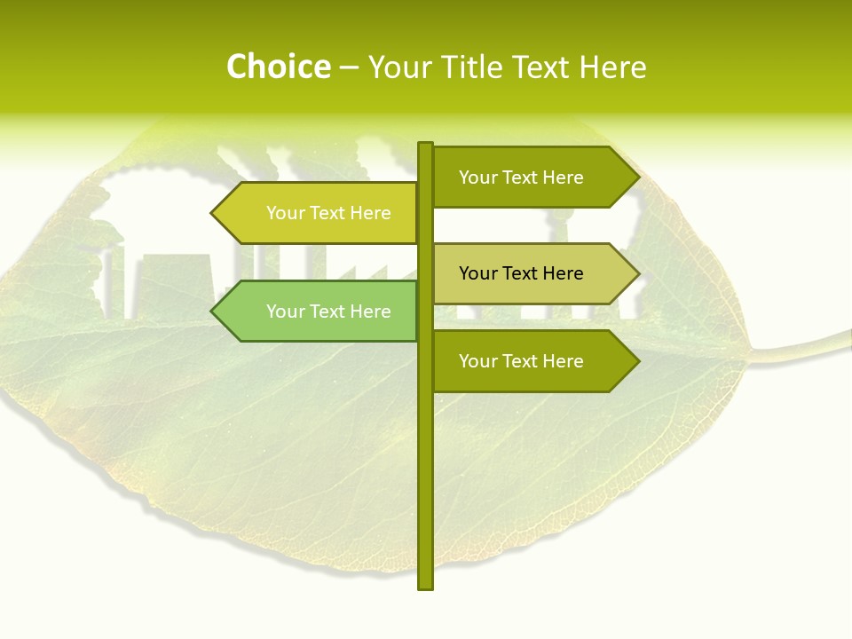 Dry Tree Waste PowerPoint Template