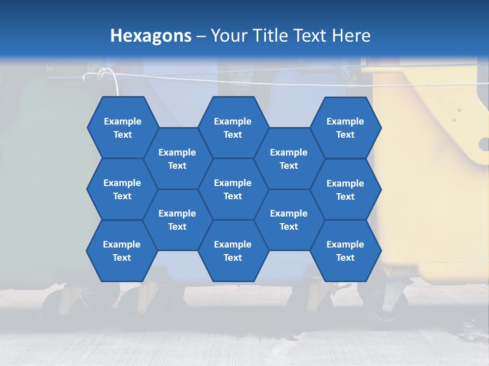 Container Waste Closed PowerPoint Template