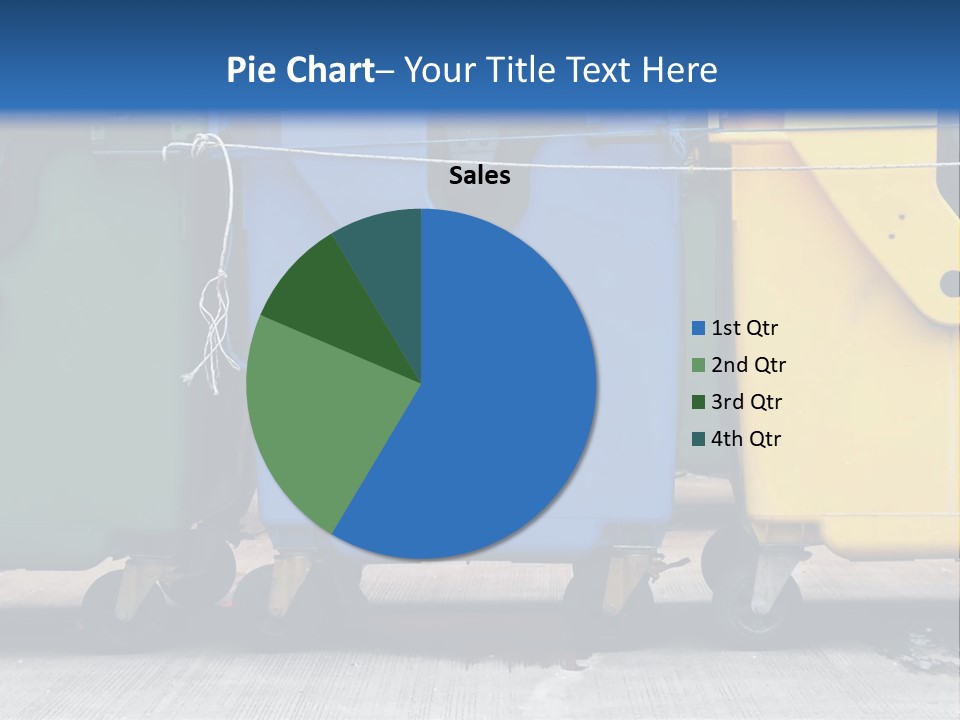 Container Waste Closed PowerPoint Template