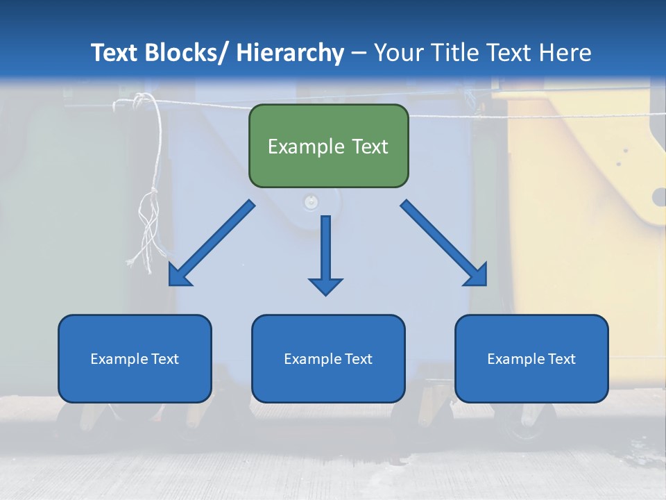 Container Waste Closed PowerPoint Template