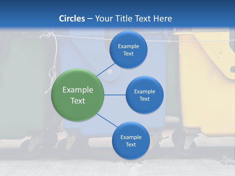 Container Waste Closed PowerPoint Template