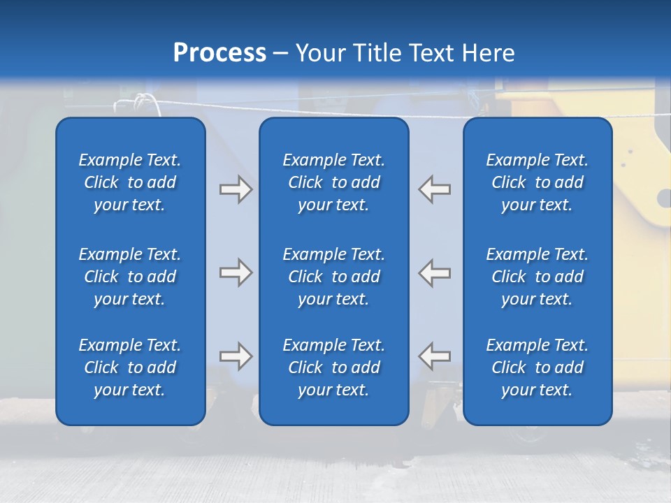 Container Waste Closed PowerPoint Template