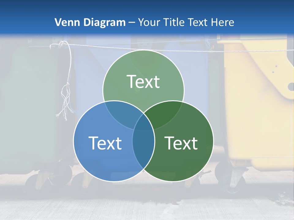Container Waste Closed PowerPoint Template