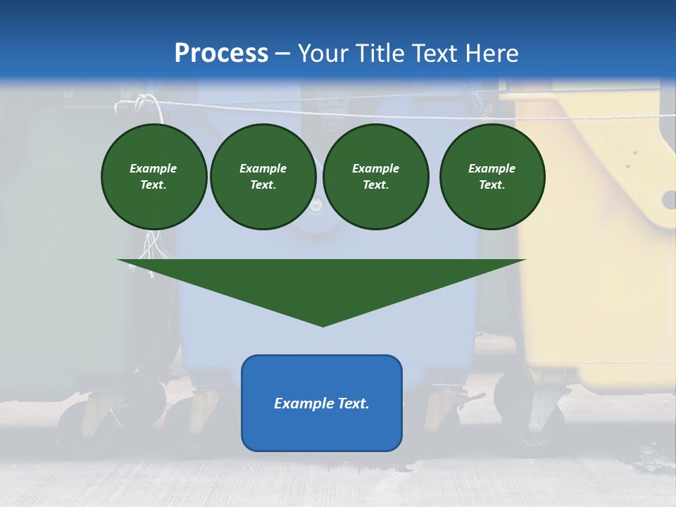 Container Waste Closed PowerPoint Template