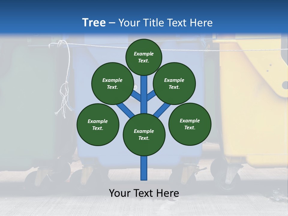 Container Waste Closed PowerPoint Template