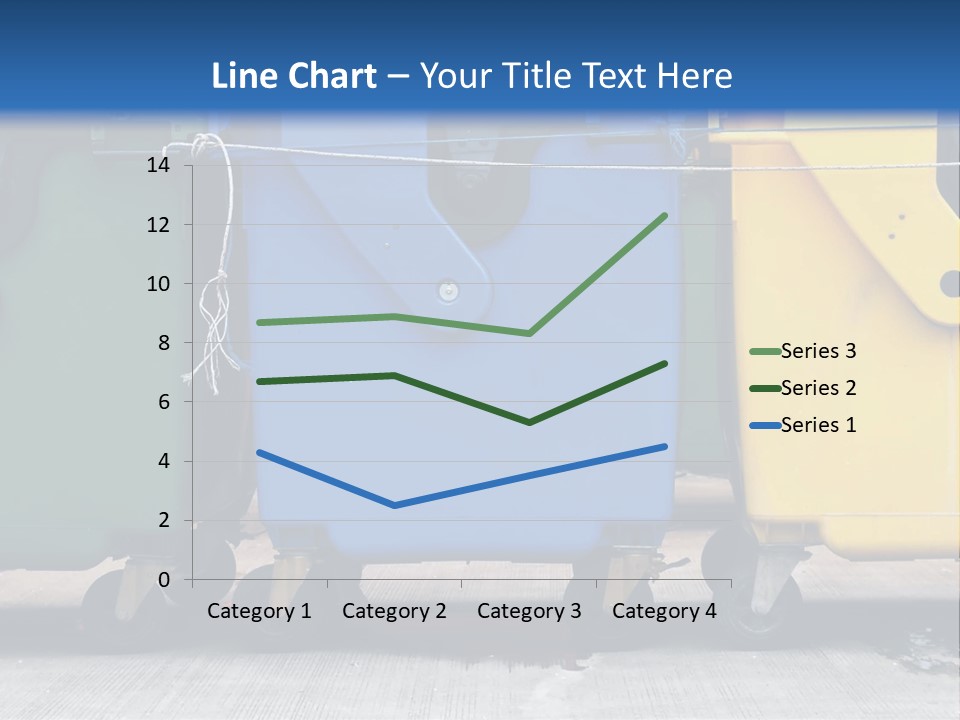 Container Waste Closed PowerPoint Template