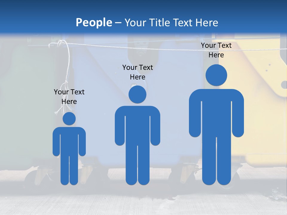 Container Waste Closed PowerPoint Template