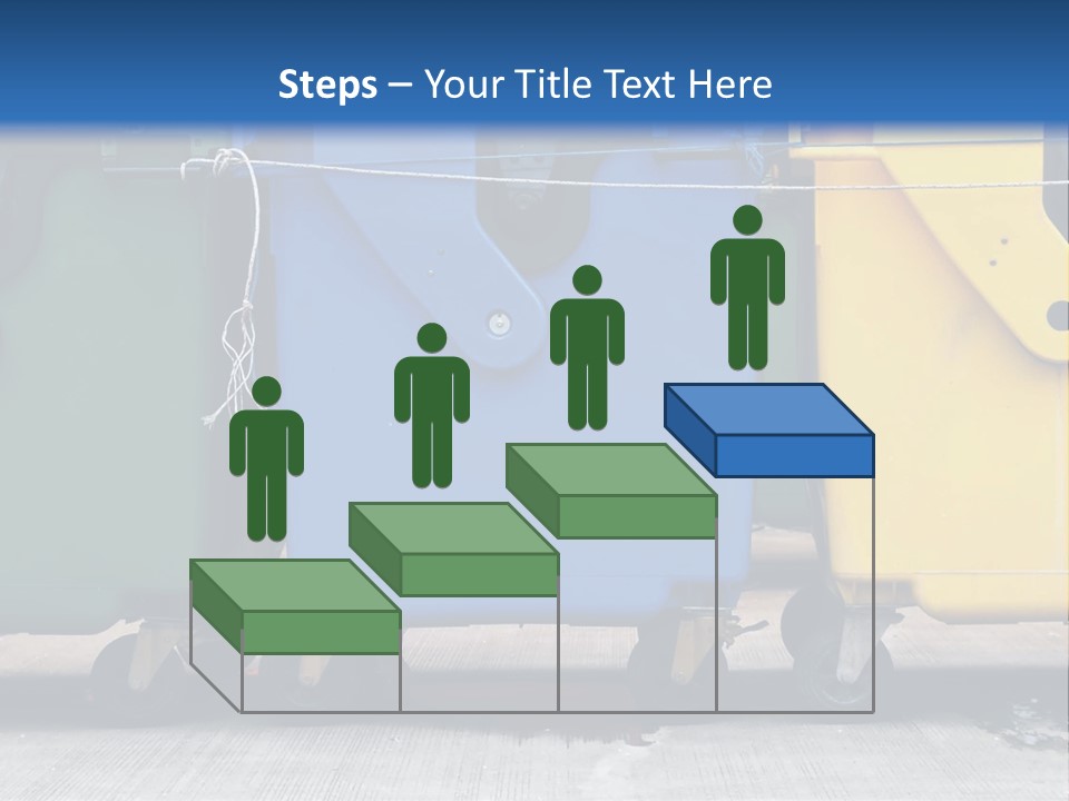 Container Waste Closed PowerPoint Template