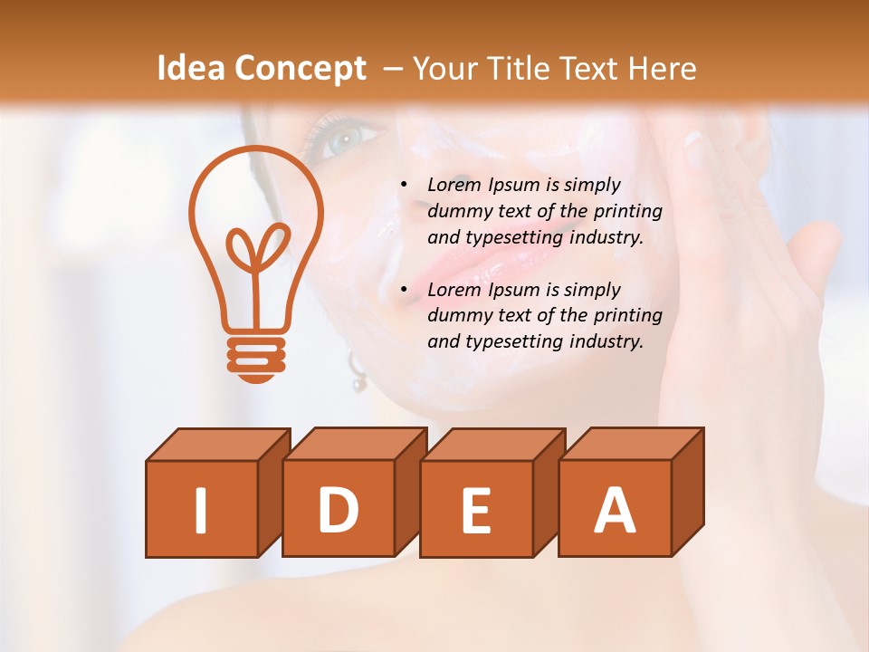 Attractive Medical Bathroom PowerPoint Template