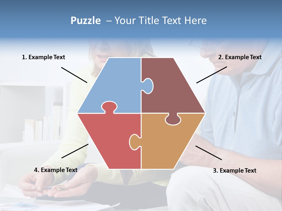 Facial Mask Happy PowerPoint Template