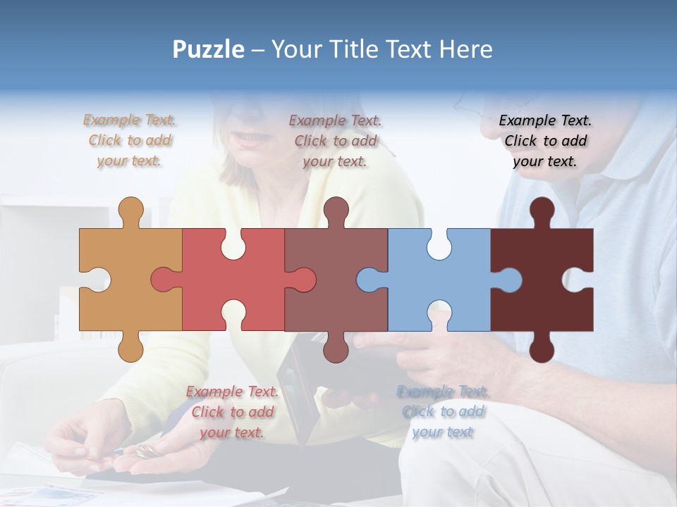 Facial Mask Happy PowerPoint Template