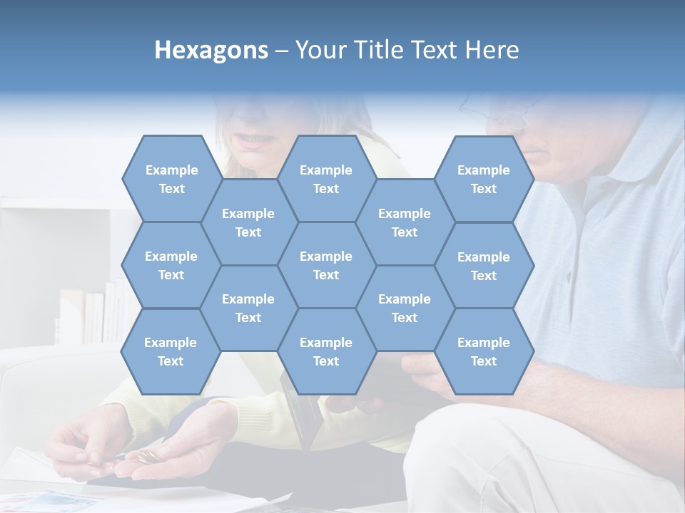 Facial Mask Happy PowerPoint Template