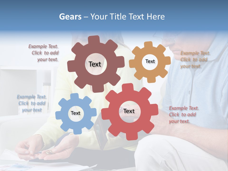 Facial Mask Happy PowerPoint Template