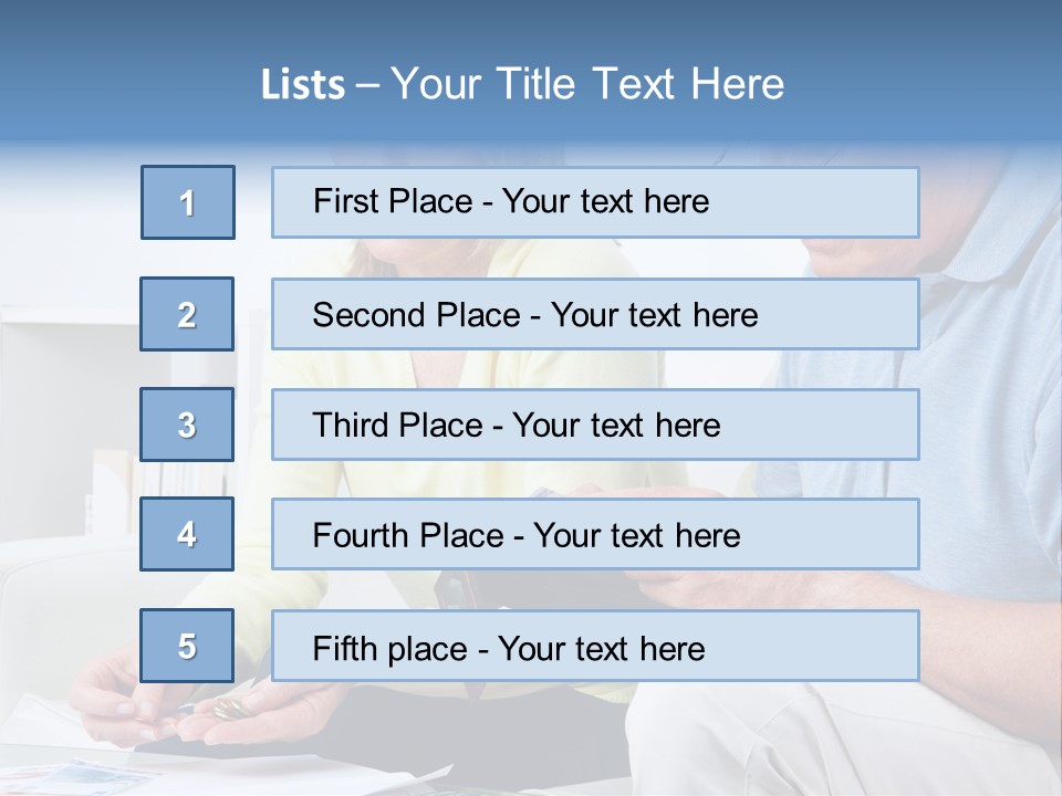 Facial Mask Happy PowerPoint Template