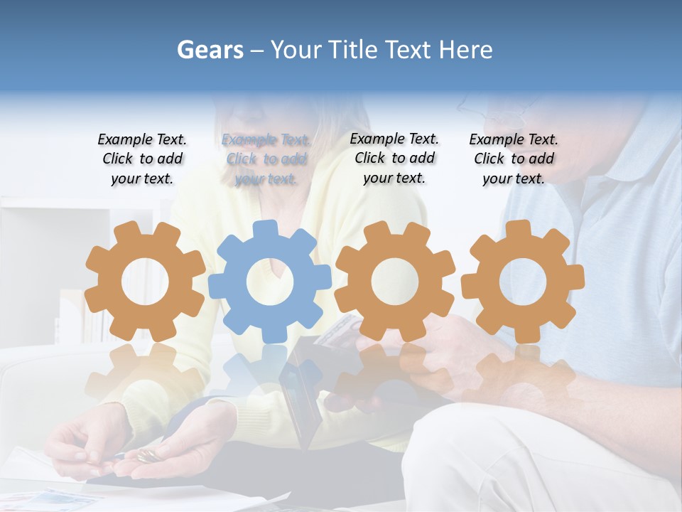 Facial Mask Happy PowerPoint Template