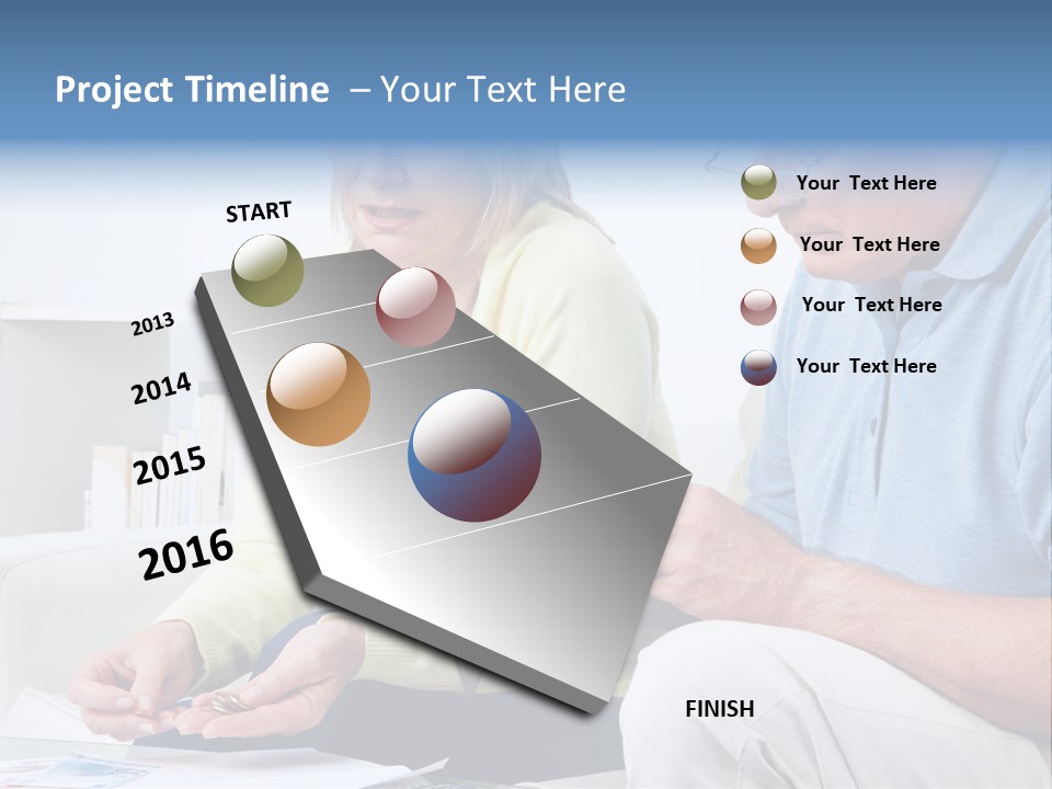 Facial Mask Happy PowerPoint Template