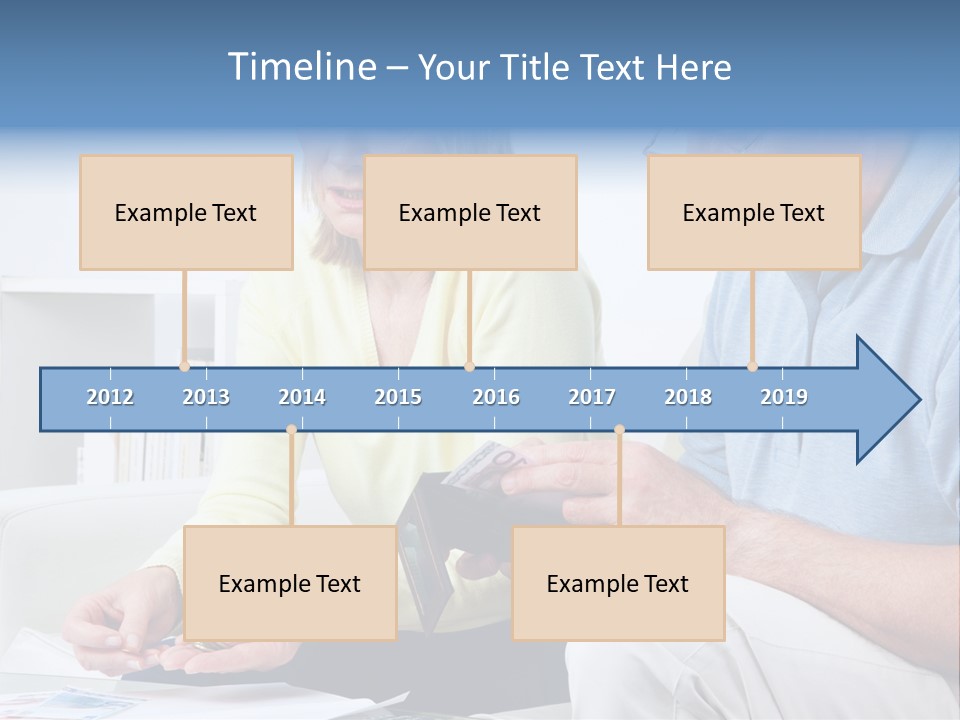 Facial Mask Happy PowerPoint Template