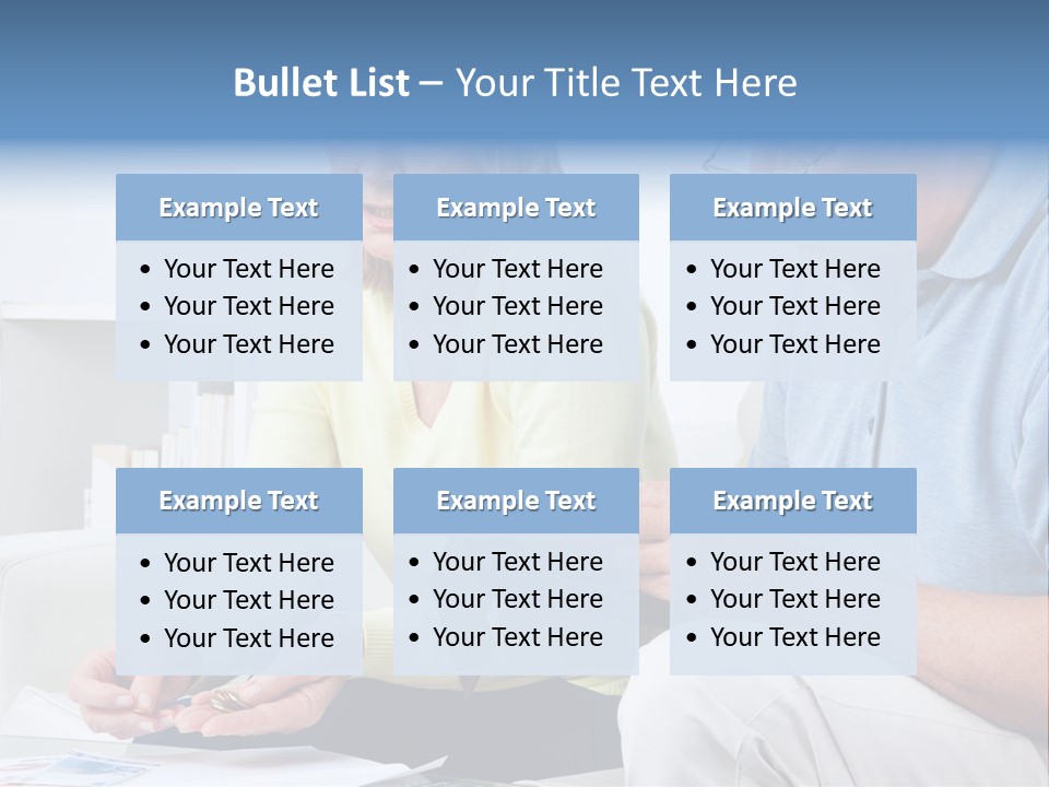 Facial Mask Happy PowerPoint Template