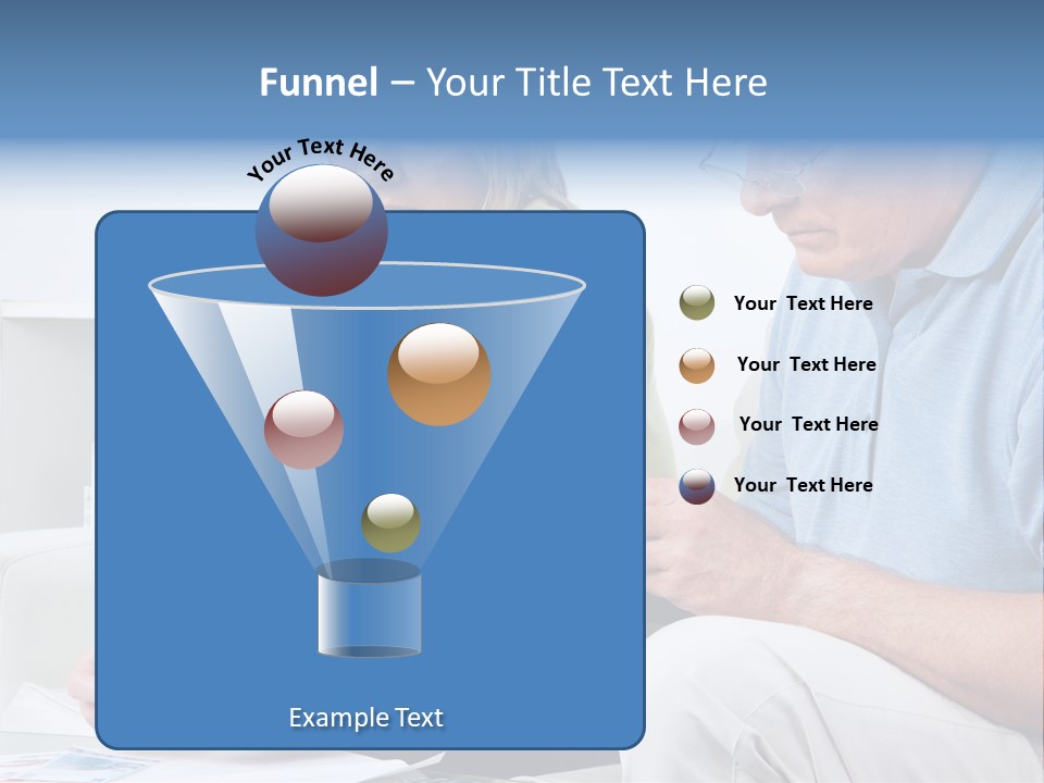 Facial Mask Happy PowerPoint Template