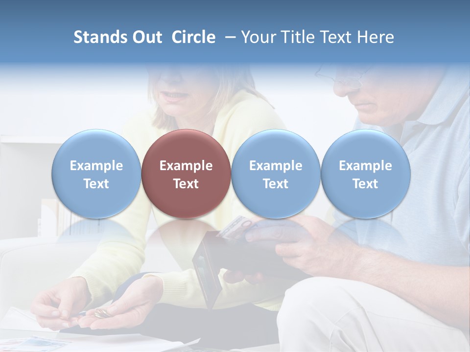 Facial Mask Happy PowerPoint Template