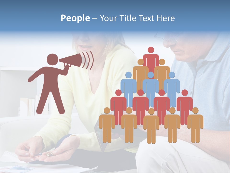 Facial Mask Happy PowerPoint Template