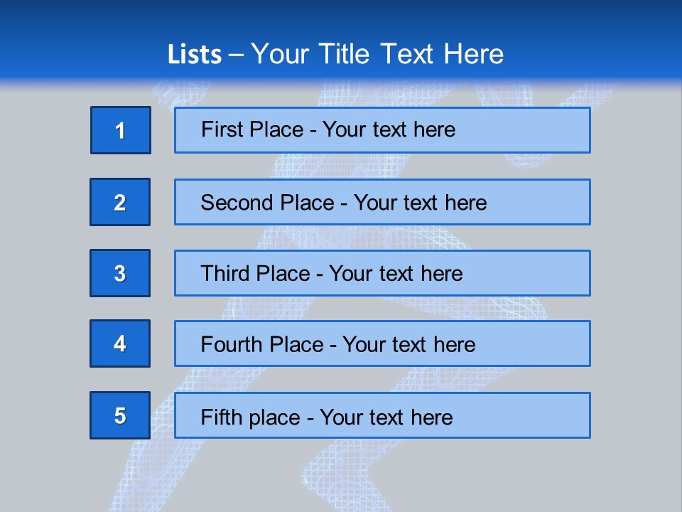 A Man Running On A Black And Blue Background PowerPoint Template