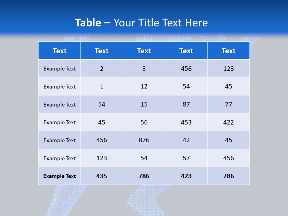 A Man Running On A Black And Blue Background PowerPoint Template