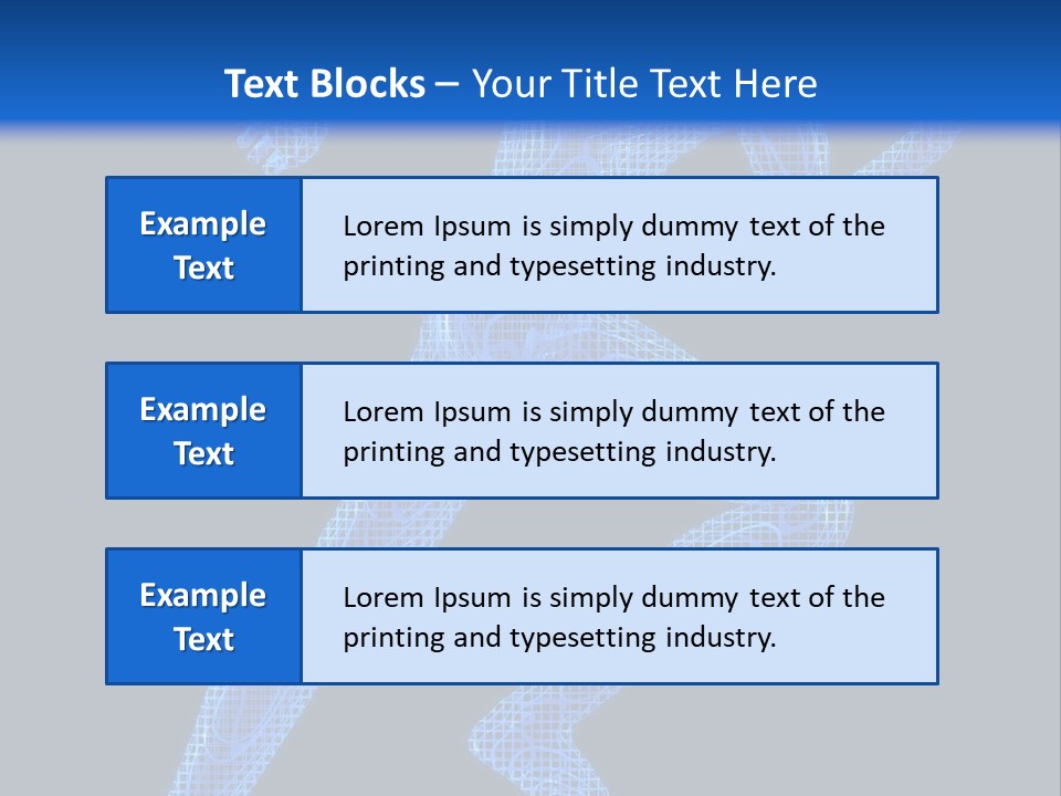 A Man Running On A Black And Blue Background PowerPoint Template