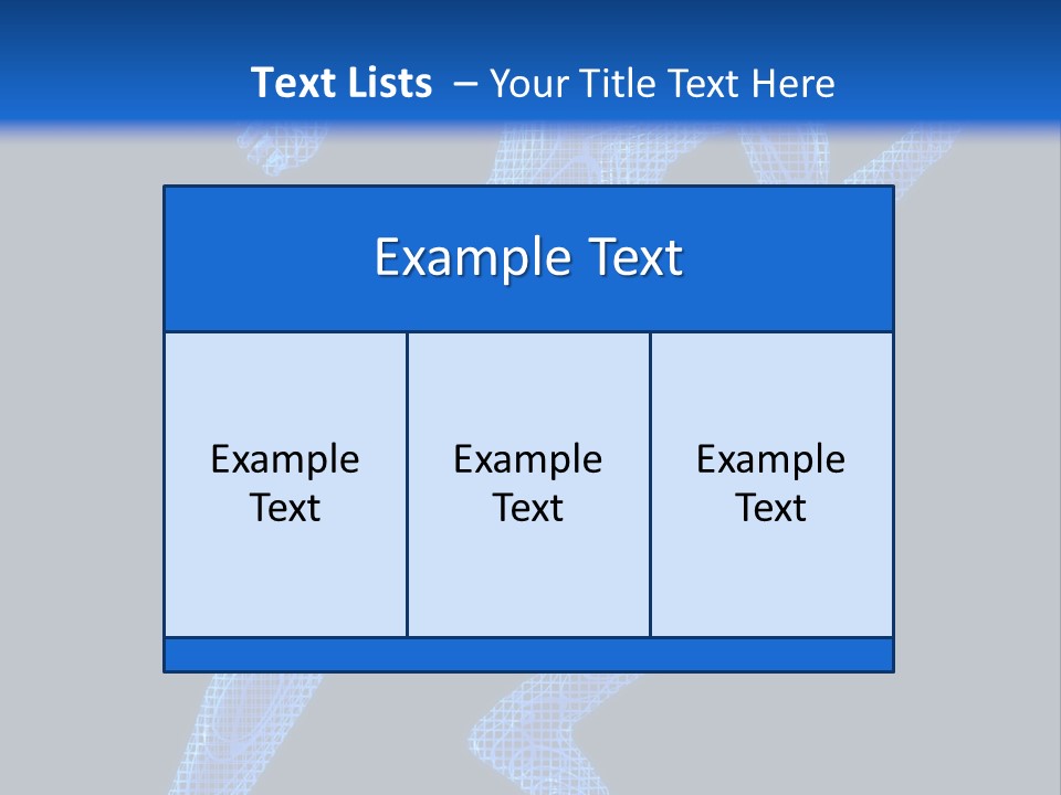 A Man Running On A Black And Blue Background PowerPoint Template