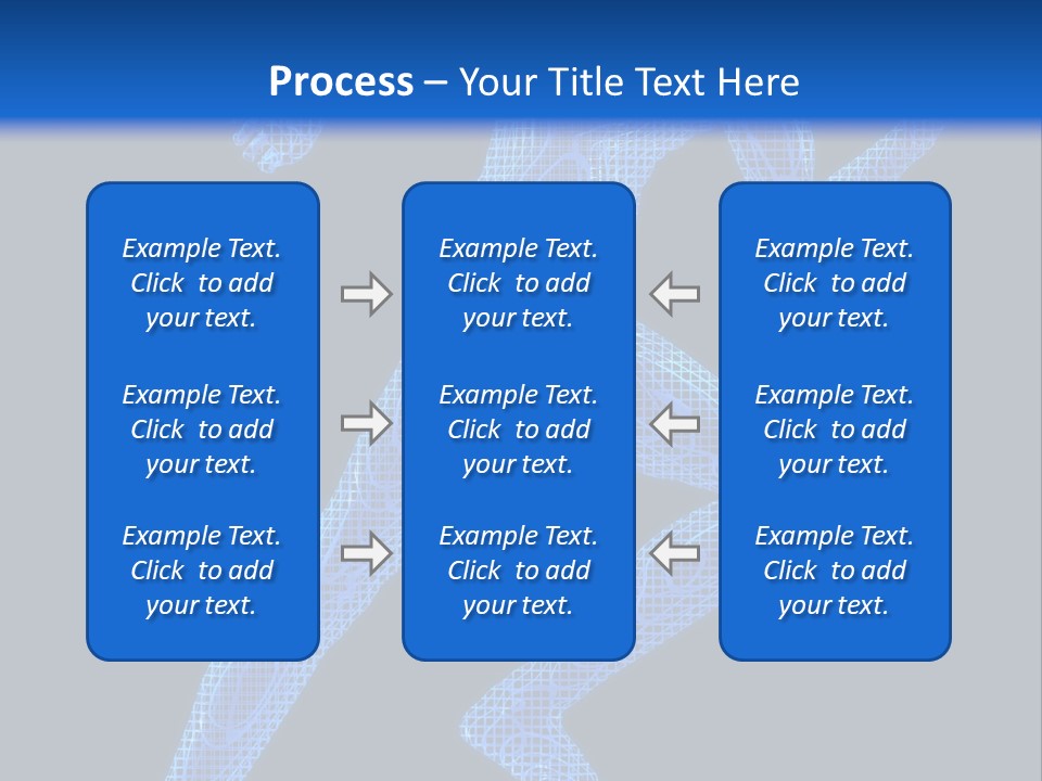 A Man Running On A Black And Blue Background PowerPoint Template