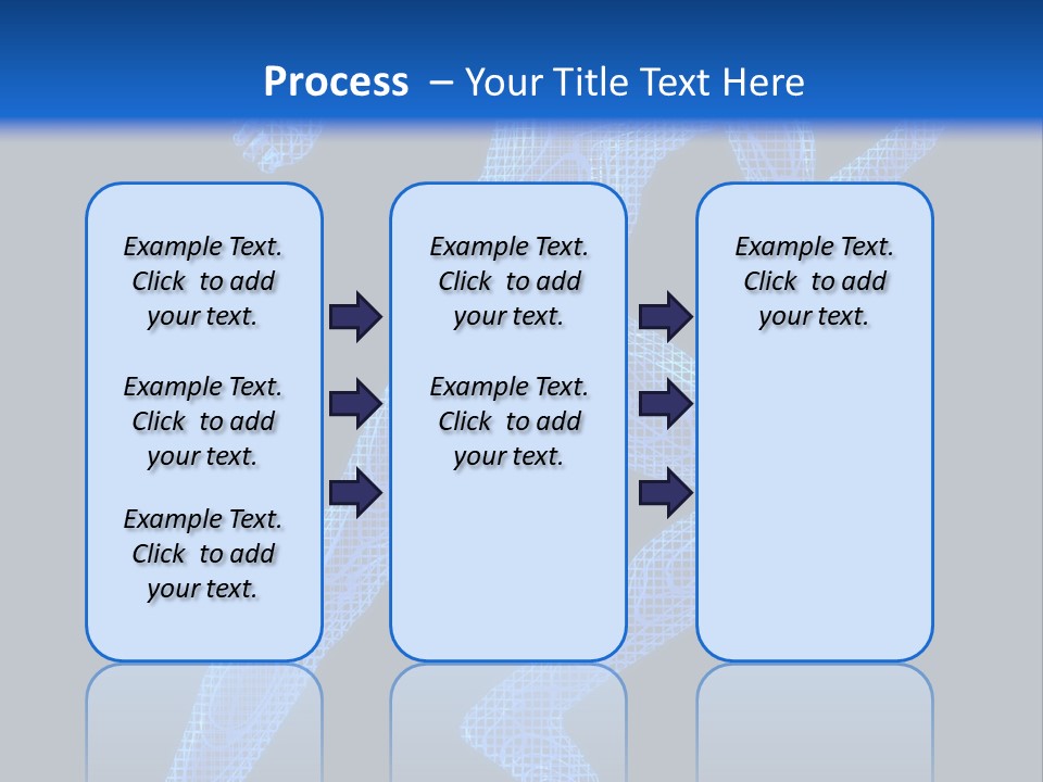 A Man Running On A Black And Blue Background PowerPoint Template