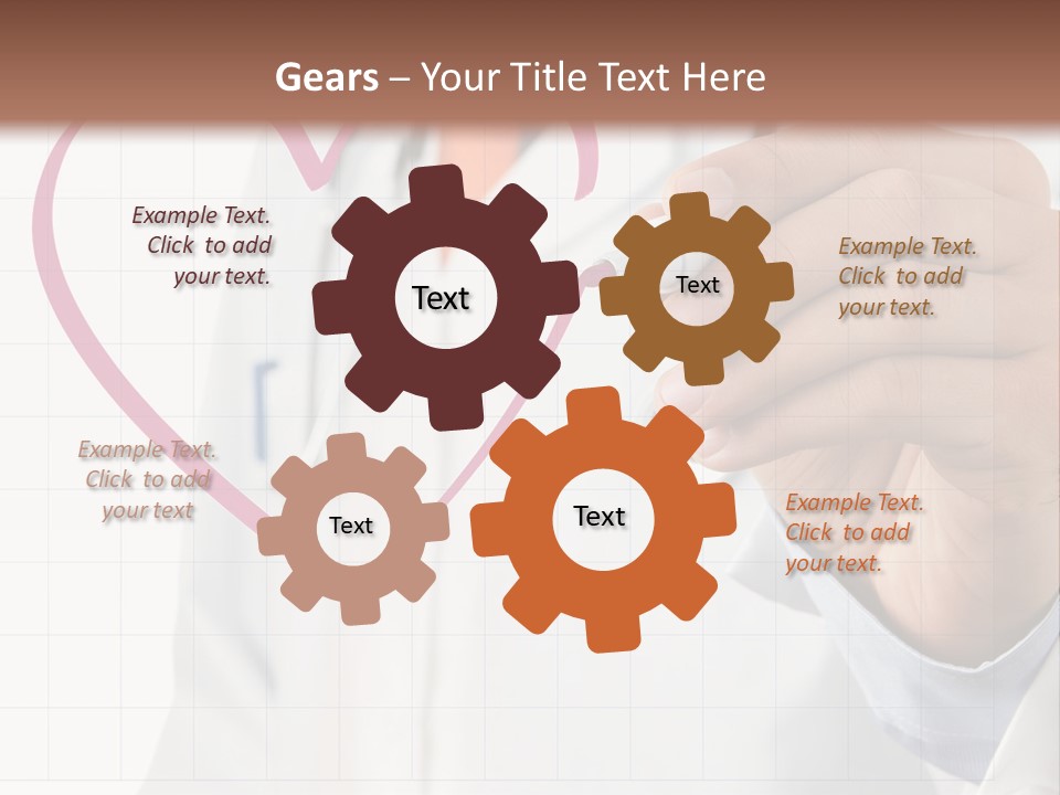 Circle Group Stack PowerPoint Template
