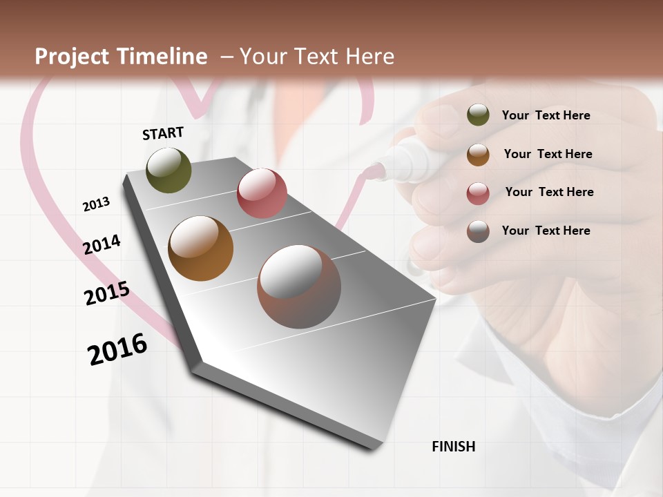 Circle Group Stack PowerPoint Template