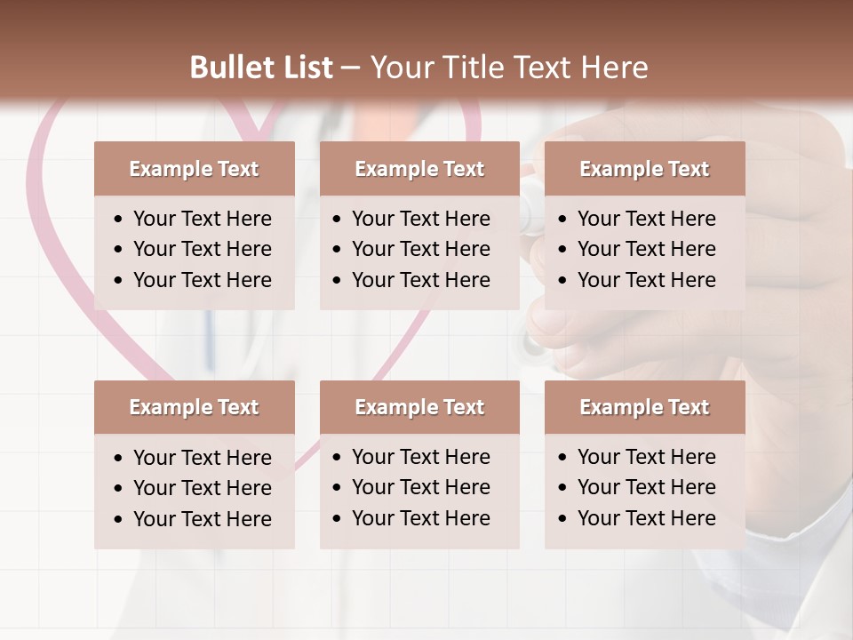Circle Group Stack PowerPoint Template
