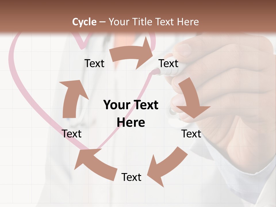 Circle Group Stack PowerPoint Template