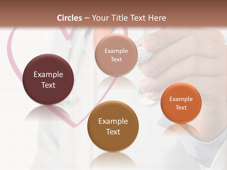 Circle Group Stack PowerPoint Template