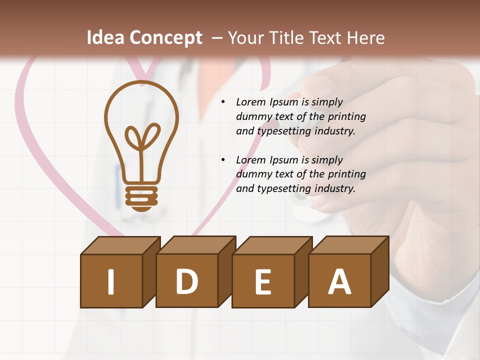 Circle Group Stack PowerPoint Template