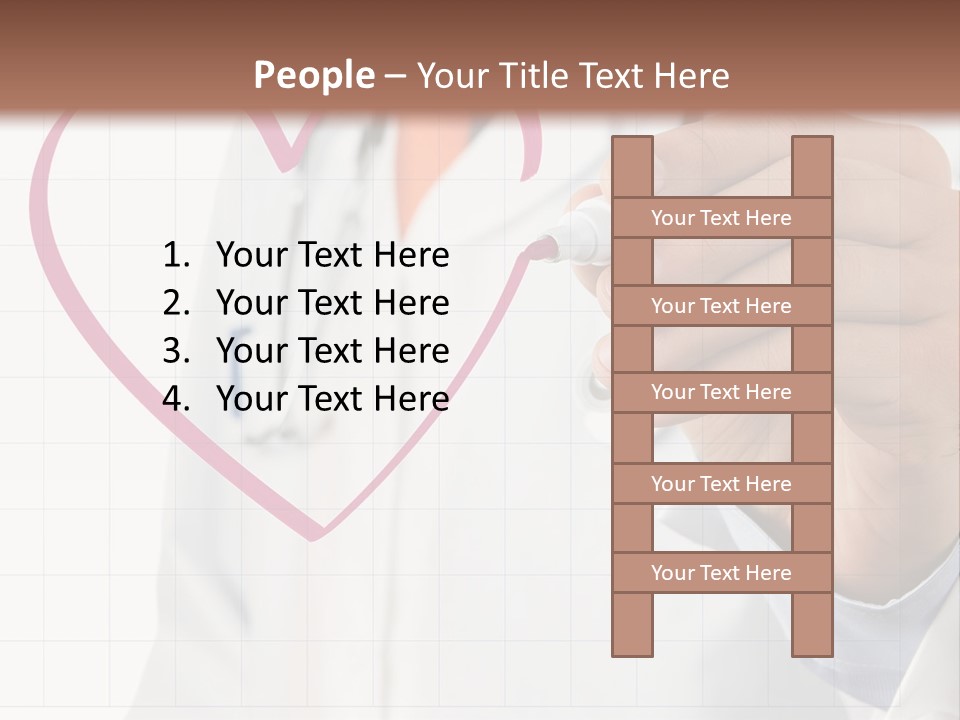 Circle Group Stack PowerPoint Template