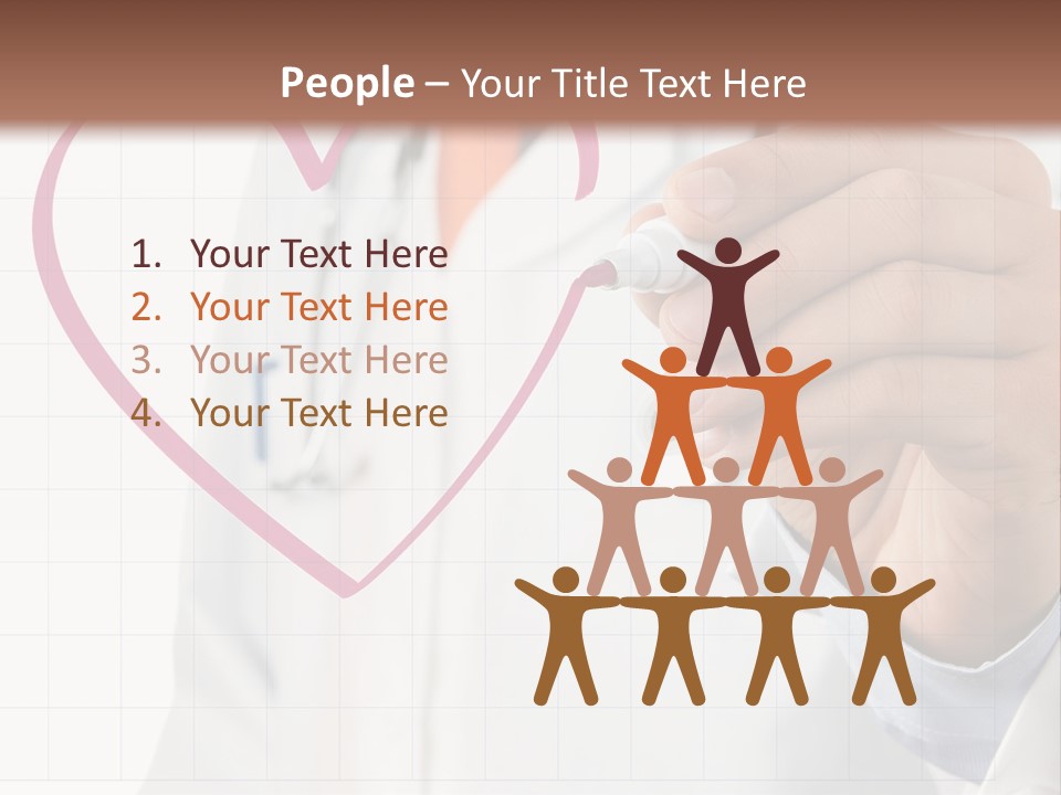 Circle Group Stack PowerPoint Template