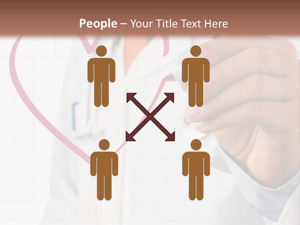 Circle Group Stack PowerPoint Template