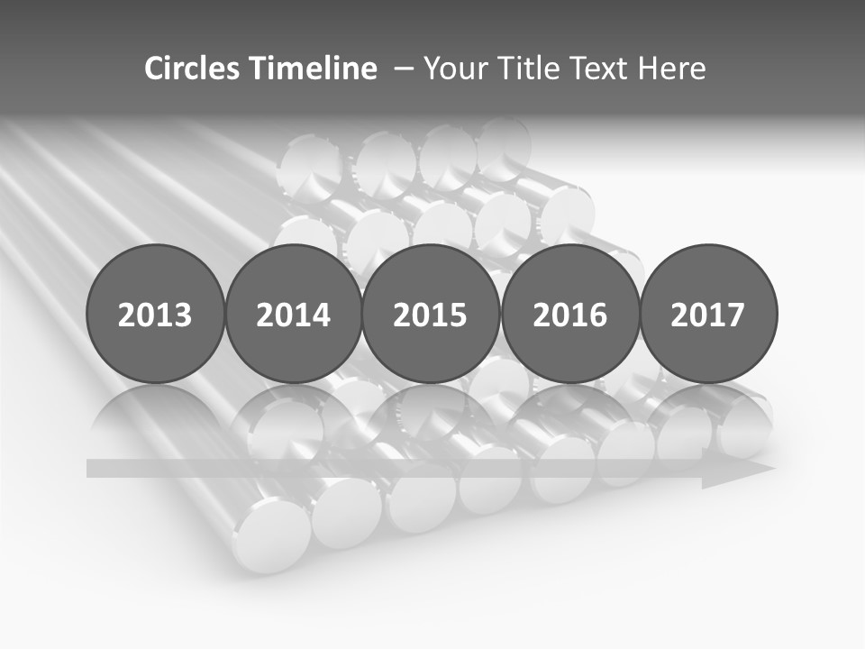 Circle Group Stack PowerPoint Template